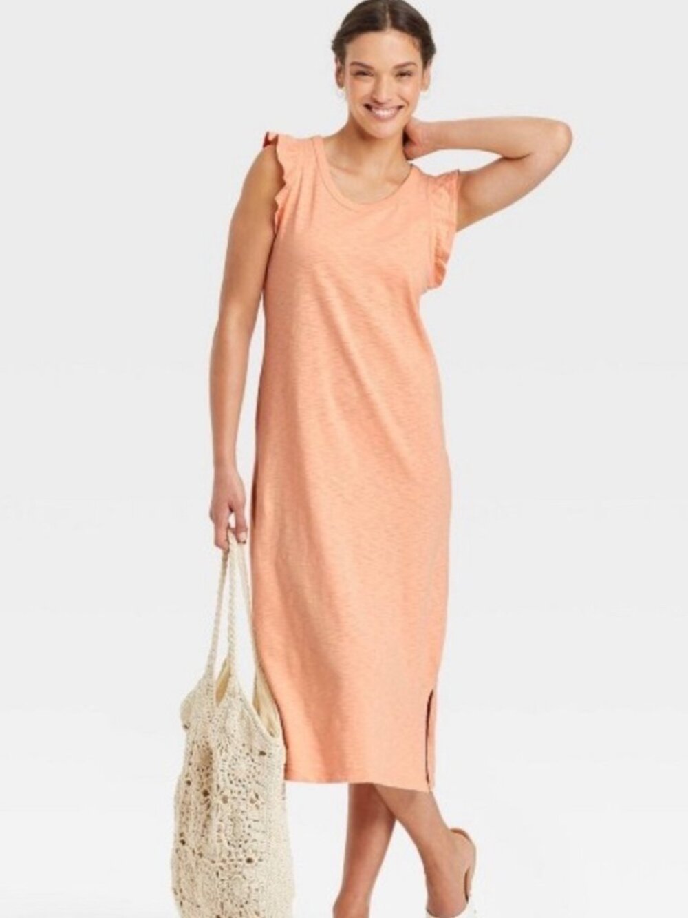 NWT Women's Ruffle Tank Dress - Universal Thread